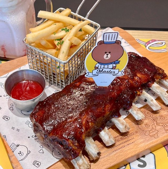 來澳門🇲🇴 LINE FRIENDS主題餐廳吃可愛飯