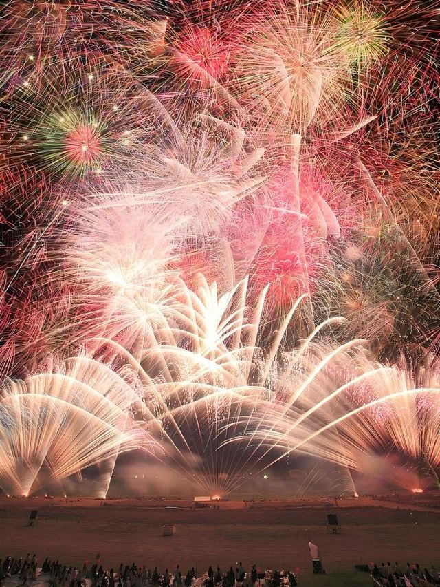 超過2萬發！日本夏夜天花板級花火大會