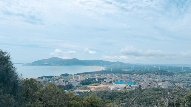 晴天擁抱平潭藍