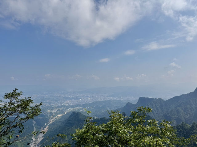 Tianmen mountain is simply breathtaking