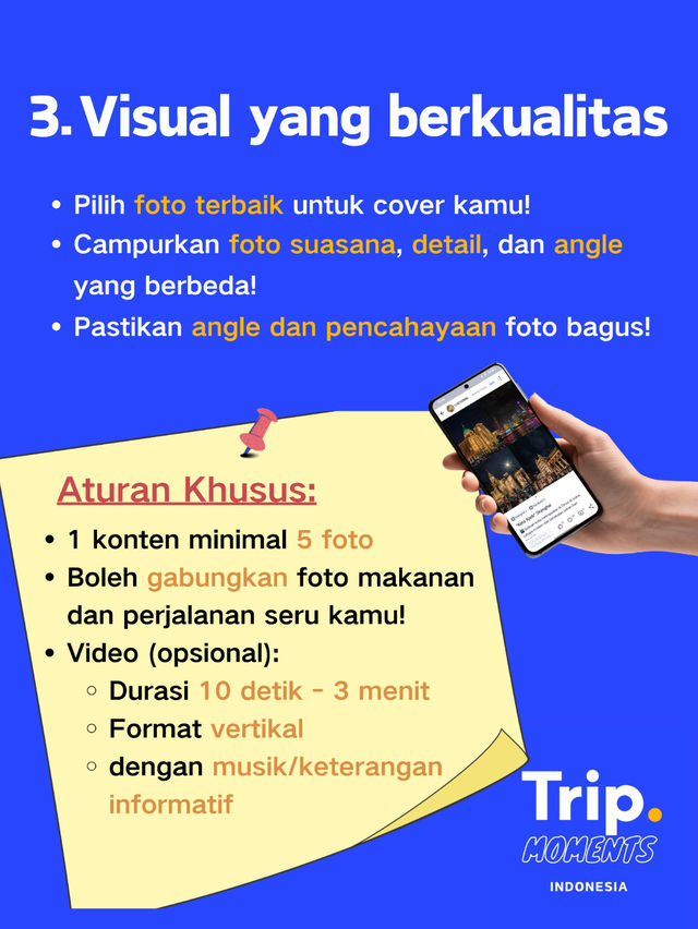 Penasaran cara posting konten di Trip Mo