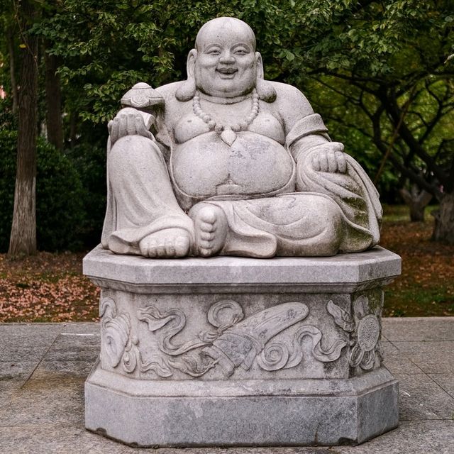🪷 Stone Serenity: Buddhist Sculptures of Qibao Ancient Town