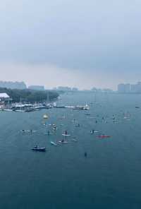 9.13上海出發，打卡亞庇同款落日槳板皮划艇