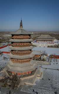 山西旅遊，釋迦塔拍照打卡攻略！這裡的歷史文化悠久