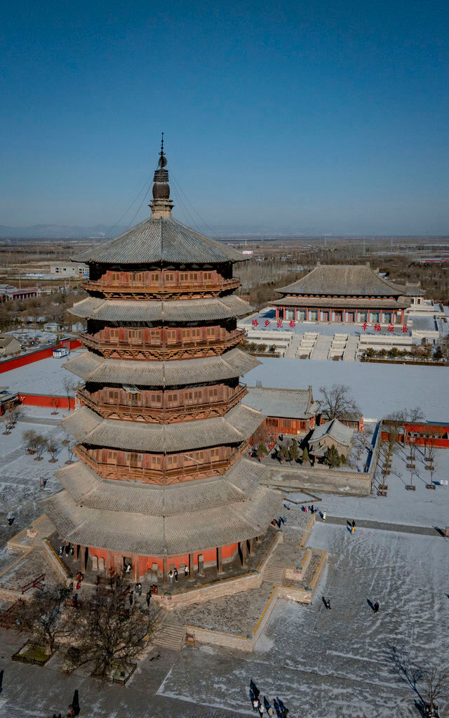 山西旅遊，釋迦塔拍照打卡攻略！這裡的歷史文化悠久
