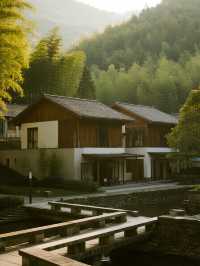 安吉悅榕莊親子別墅 帶娃泡私湯看竹海!