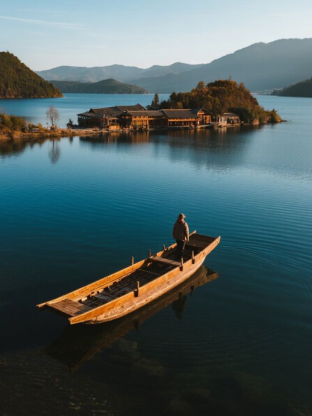 瀘沽湖冬日親子行｜湖景房遛娃超治癒