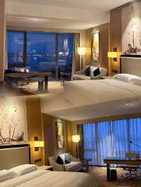 武漢江景天花板住希爾頓躺著看兩江交匯,下個樓就是江漢關!