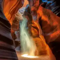 罕見地質～羚羊峽谷遊玩