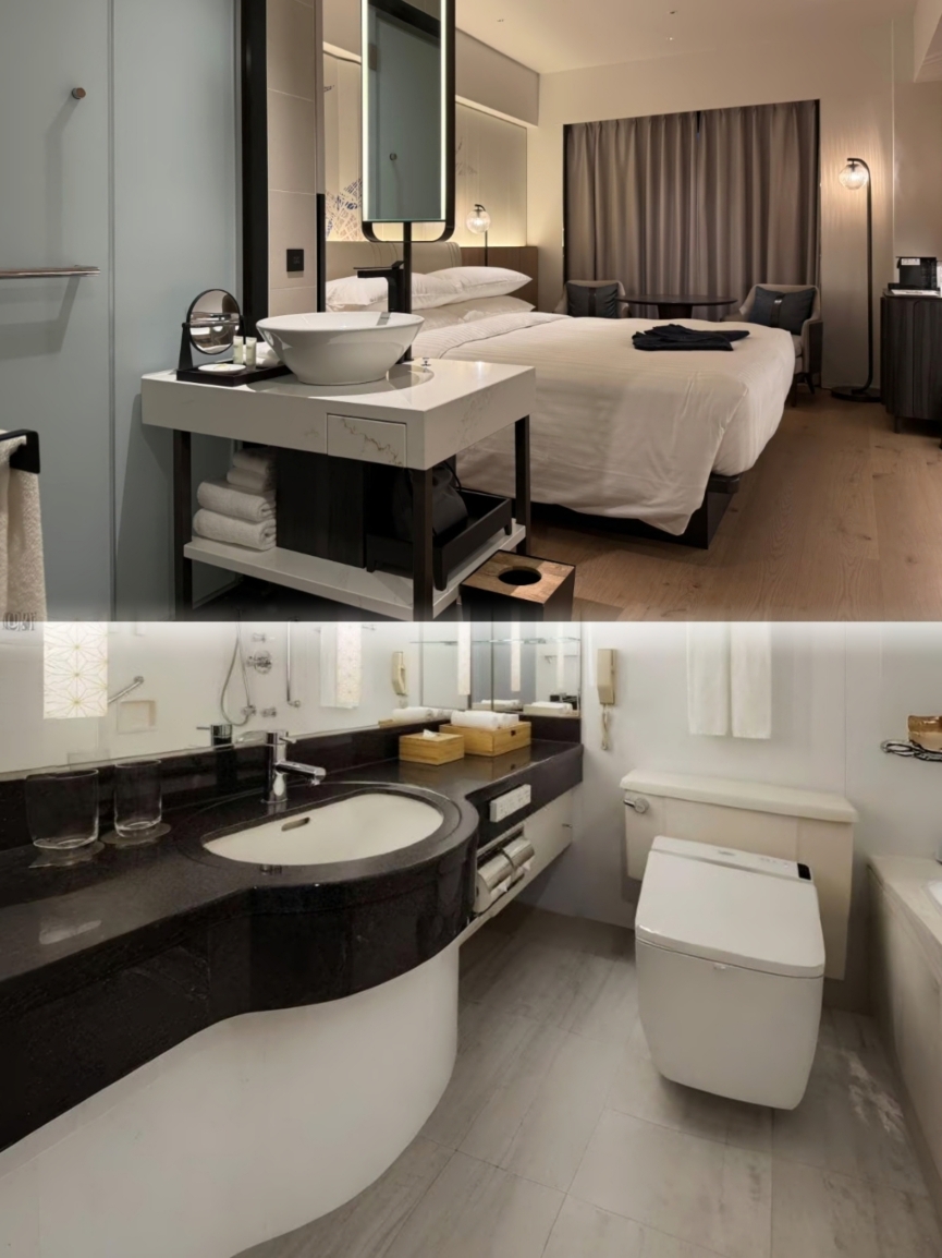 Courtyard Tokyo Ginza

📍Prime spot in Ginza! Traveling is super convenient～
Just a 3-minute walk to GINZA SIX for shopping🛍️, a few steps to Higashi-Ginza subway station, and only 5 minutes to the Kabuki Theatre for shows! Limousine buses to Narita Airport✈️ stop right at the door, you can buy tickets by scanning a QR code, no hassle with luggage, and you can easily rest at the hotel whenever you get tired from sightseeing～

🛏️Renovated in 2023! Little surprises in the details～
The rooms aren’t huge, but in the pricey Ginza area, they’re more than enough😌. Renovated in 2023 with brand-new facilities, the bedding is super soft, and the cotton-linen pajamas are breathable and silky. There are both Type C and Type A outlets by the bedside, making phone charging super convenient. The capsule coffee machine and ice cup are a dream for coffee lovers☕️. The shower has great water pressure and is very comfortable, and the room cleaning is spotless～

🍴Lots of breakfast options! The curry rice is amazing～
The buffet breakfast at the first-floor restaurant RISTASIX is truly loved❤️, covering Western, Chinese, and Japanese styles. There are both hot and cold vegetable options, satisfying both vegetarians and those with Chinese tastes. The freshly made noodles are warm and comforting, the beef curry is rich and flavorful, giving you a full energy boost in the morning. There are also Japanese snacks like onsen eggs and takoyaki, and kids under 5 eat for free～

💪24-hour gym! Plus a dedicated workspace～
The gym in the basement is open 24/7, super thoughtful💥, fully equipped with dumbbells up to 22 kg, so you can keep up with your workouts while traveling. Platinum members can also use the shared workspace for free, with coffee and soft drinks available☕️. It’s very convenient for handling work occasionally, and having a drink after exercising or during work breaks instantly refreshes you～

✨Eco-friendly touches! Plus hidden conveniences～
No disposable toiletries in the rooms, but you can pick them up at the lobby if needed. The exfoliating towel is great, and the extendable back scrubber is super handy🧼. Free Wi-Fi is stable, and Marriott Bonvoy members can upgrade to high-speed internet. The front desk offers luggage storage, the staff speak excellent English and patiently answer any questions. When checking out, you can receive a Xiamen Airlines co-branded Egret cultural gift, a wonderful surprise🦢～