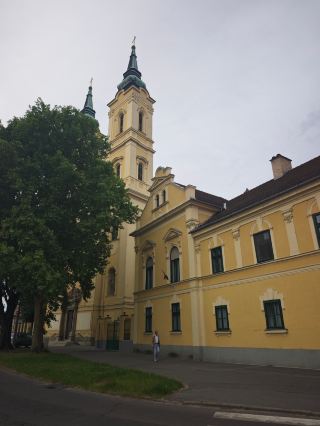 Centuries of change, twin towers standing guard | Miskolc Mindszenti Church!