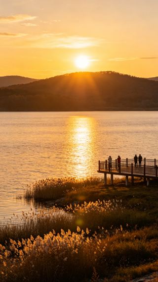 Hidden northeast paradise | The gentle landscape of Erlong Lake is so healing