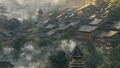 Step into the Dong village National Geographic raves about — the everyday life here is so moving — traveler post in Congjiang