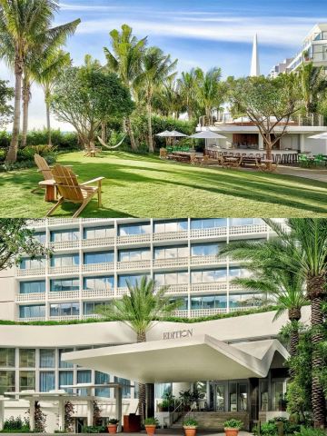 Phiên bản Miami Beach: Sự kết hợp hoàn hảo giữa cát trắng và biển xanh như trong mơ.