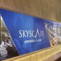 Interesting landscape at Menara Jland