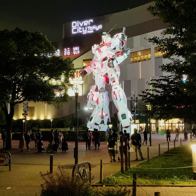 📍日本東京大型獨角獸高達📸