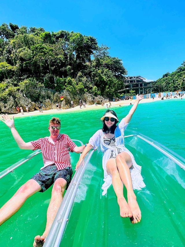 Famous Crystal Kayaks in Boracay 🇵🇭