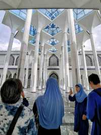 The unique architerure design of the Blue Mosque