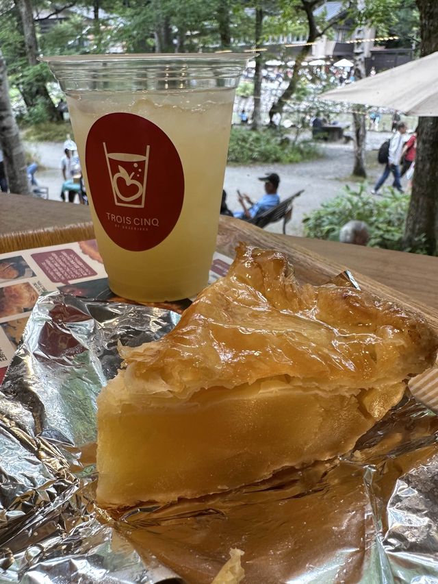 上高地 ｜大排長龍信州蘋果美食店