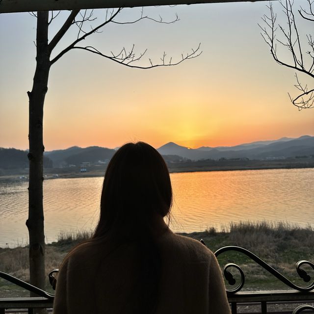 아름다운 남한강뷰 석양 맛집 여양로2111🌅☕️