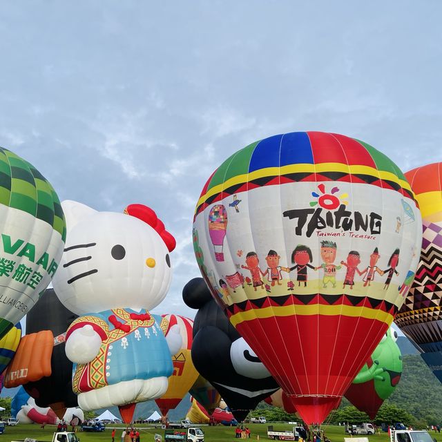 台東 鹿野高台 熱氣球嘉年華