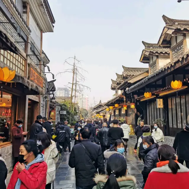 #Kuanzhai Alley #Chengdu #Visit #January 2023