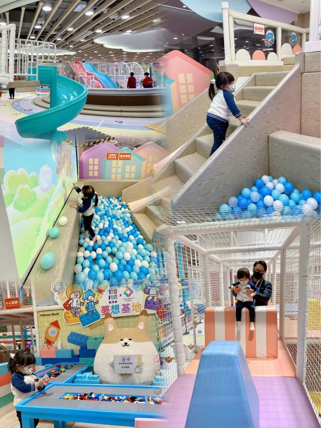 小朋友👧🏻👦🏻👶🏻真係100Fun嘅7000呎室內兒童遊樂場