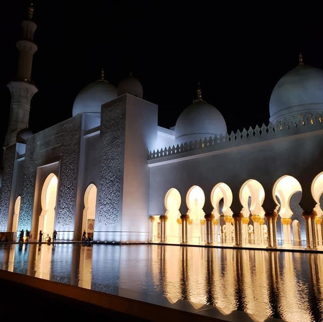最美清真寺🕌️阿布扎比sheikh zayed mosque🫶🏻杜拜旅行半日遊