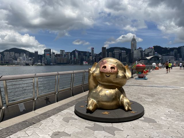 做一日香港遊客遊尖沙咀海傍～