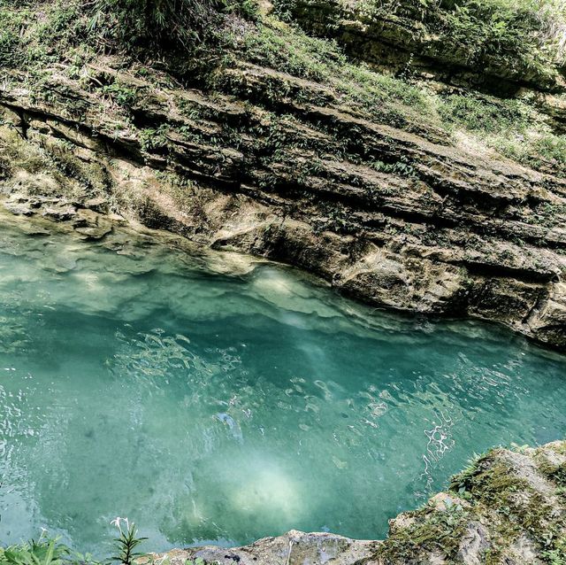 The Enchanting Blue Lagoon in Alegria, Cebu!