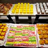 Great breakfast spread at Hard Rock Hotel Des