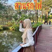 สวนรถไฟ สวนสาธารณะใจกลางกรุงเทพ