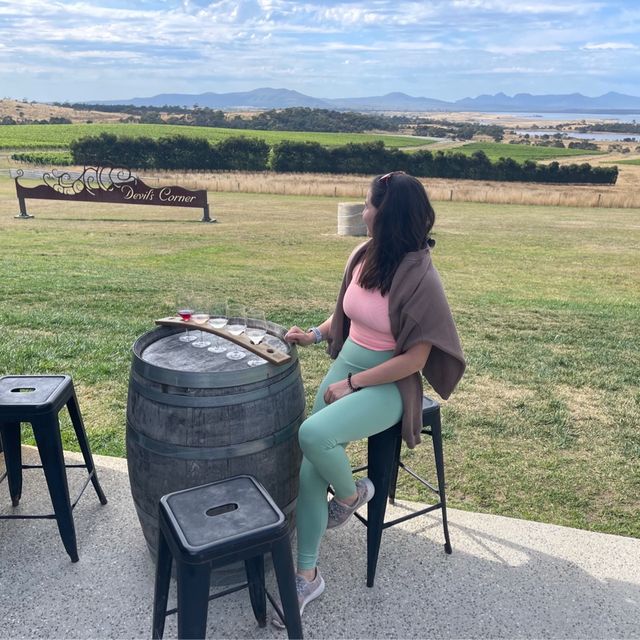 Devil’s corner wines in Tasmania 