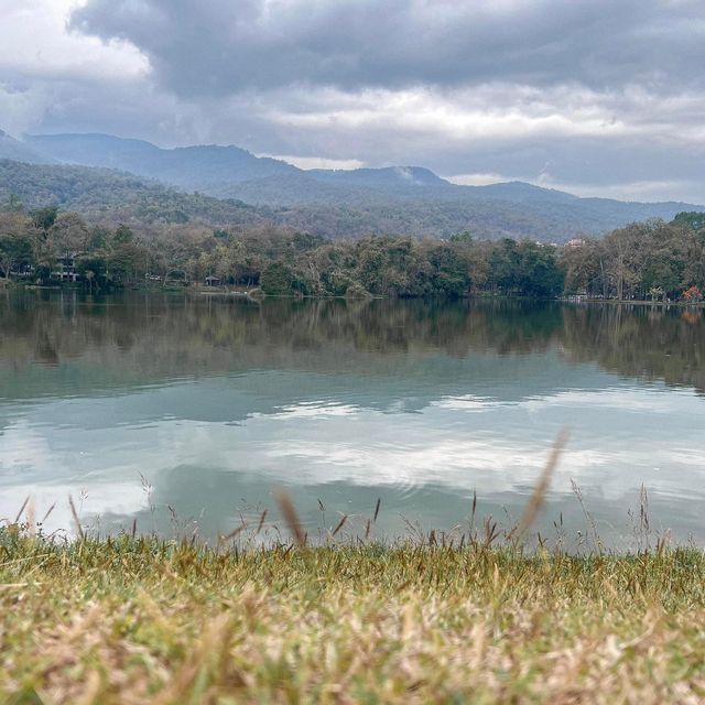 ถ่ายรูปฟิลเกาหลีที่......อ่ า ง แ ก้ ว มช. 💚☁️ 