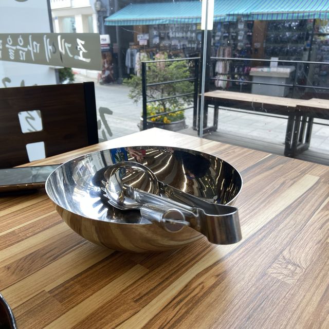 행궁동 시원한 조개칼국수 🦪 🍜 