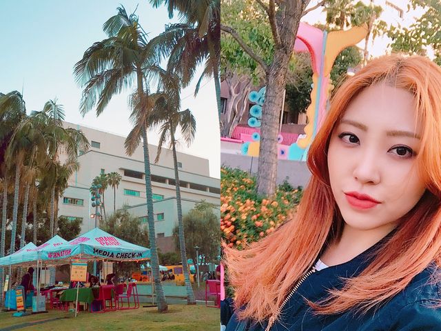 백종원이 푸드트럭으로 장사한 LA 명소! 핑크의자와 아트페스티벌로 유명한 그랜드파크 파크