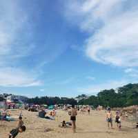 風和日麗的石澳海灘