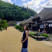 Old village ouchi and it’s traditional 