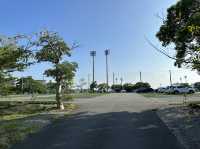 福岡・香椎。人工芝のグラウンドが4面あります『福岡フットボールセンター』