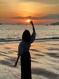 ไปดูพระอาทิตย์ตกที่อ่าวนาง 🌅☀️