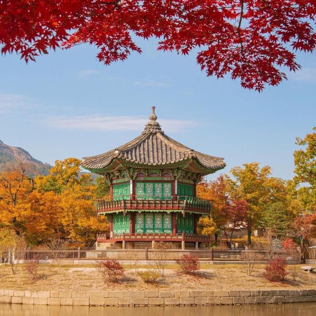 Hyangwonjeong Pavilion of Gyeongbokgung  