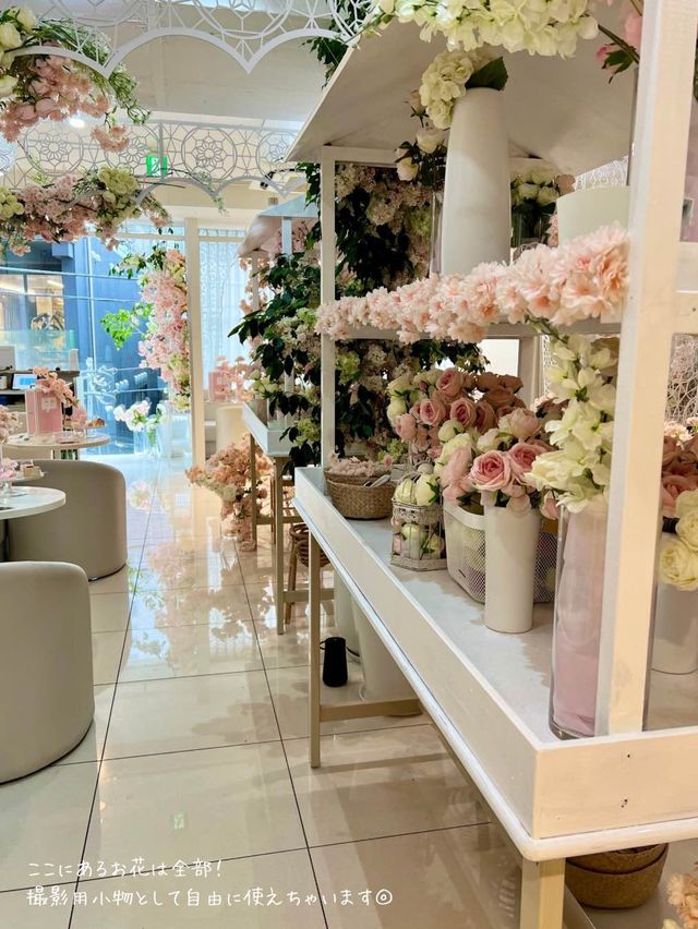 【東京/表参道】室内でお花見ができる🌸かわいすぎるアフタヌーンティー