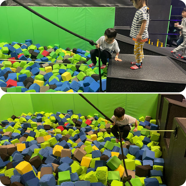 A great place for children, I love trampoline