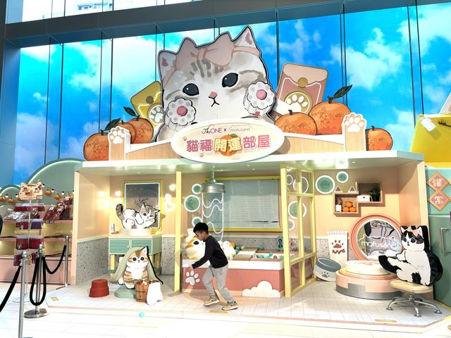 【尖沙咀】The ONE x Mofusand 貓福開運部屋🐱