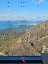 시원한 거제바다 바라보며 커피 한잔