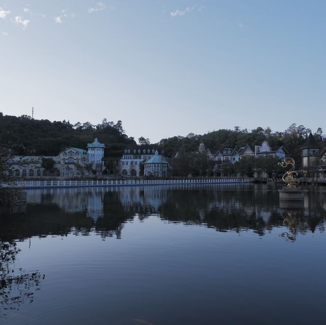 深圳最美湖邊酒店：天鵝湖+歐洲小屋 