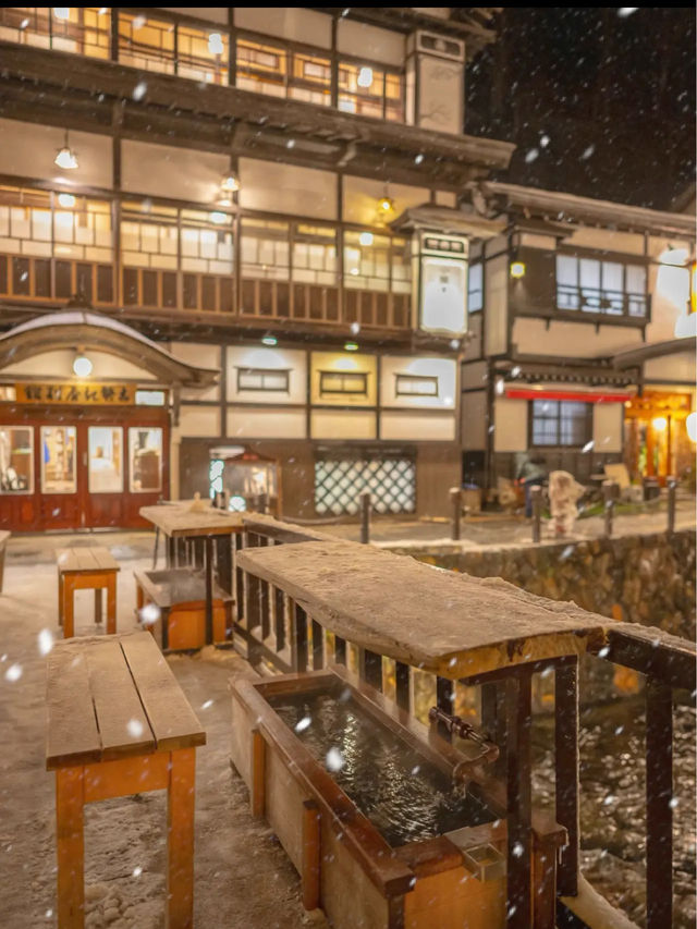 Ginzan Onsen หมู่บ้านออนเซ็นโบราณสวยมาก❄️❄️