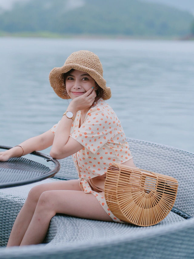 ภูเขาลอยน้ำ เขื่อนแม่งัด เชียงใหม่ 🍃