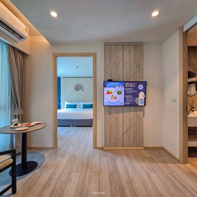 ที่พักติดริมทะเลหัวหิน พร้อมสวนน้ำในโรงแรม