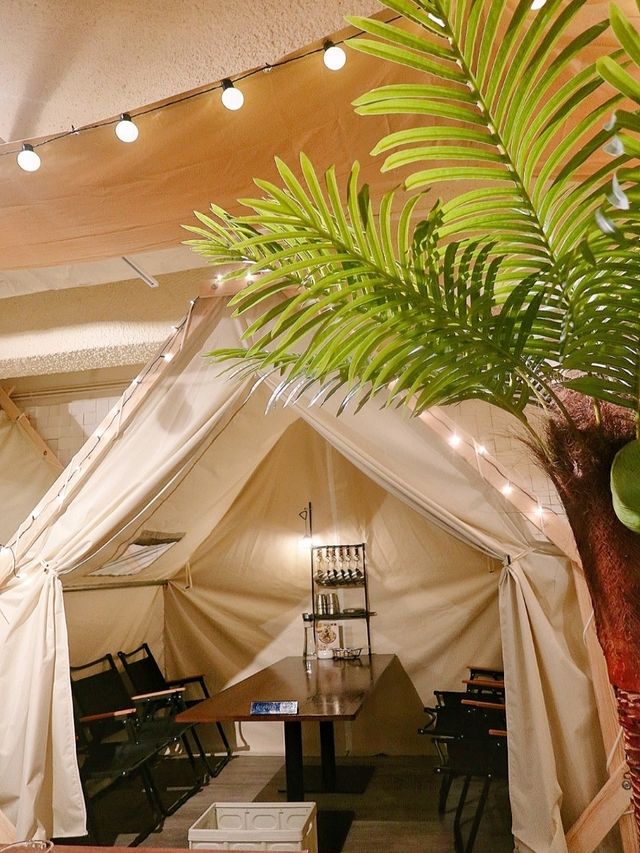 觀塘露營風泰式fusion餐廳🏕️